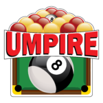 8 ball umpire logo
